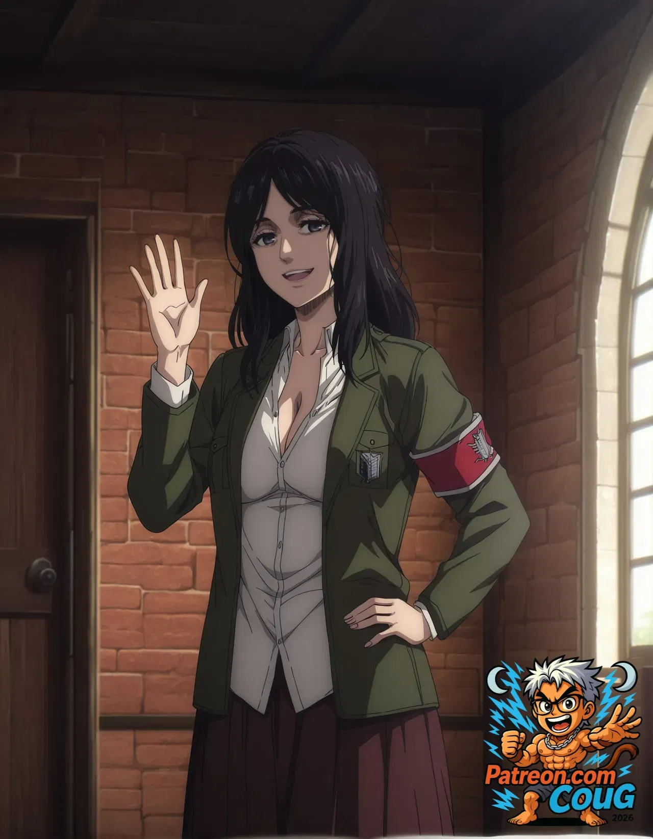 Pieck Finger hentai | Attack on Titan NSFW parody - Hentai Gallery - Image 1