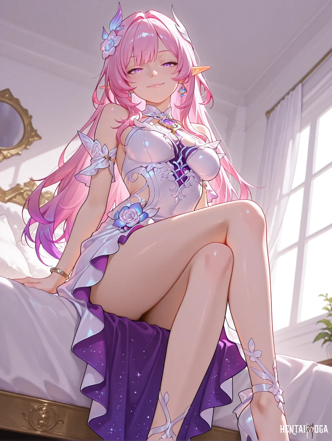 Cyrene - Honkai: Star Rail: Tình dục của Malth - anal commission cowgirl position cyrene double handjob fella... - Thư Viện Hentai - Image 1