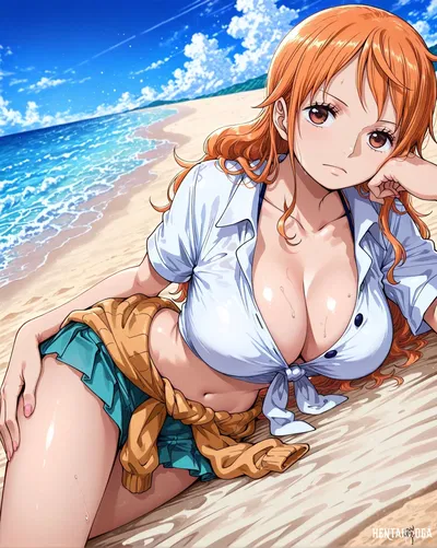 Nami from One Piece Sex by Kinzuia chan - Hentai Gallery