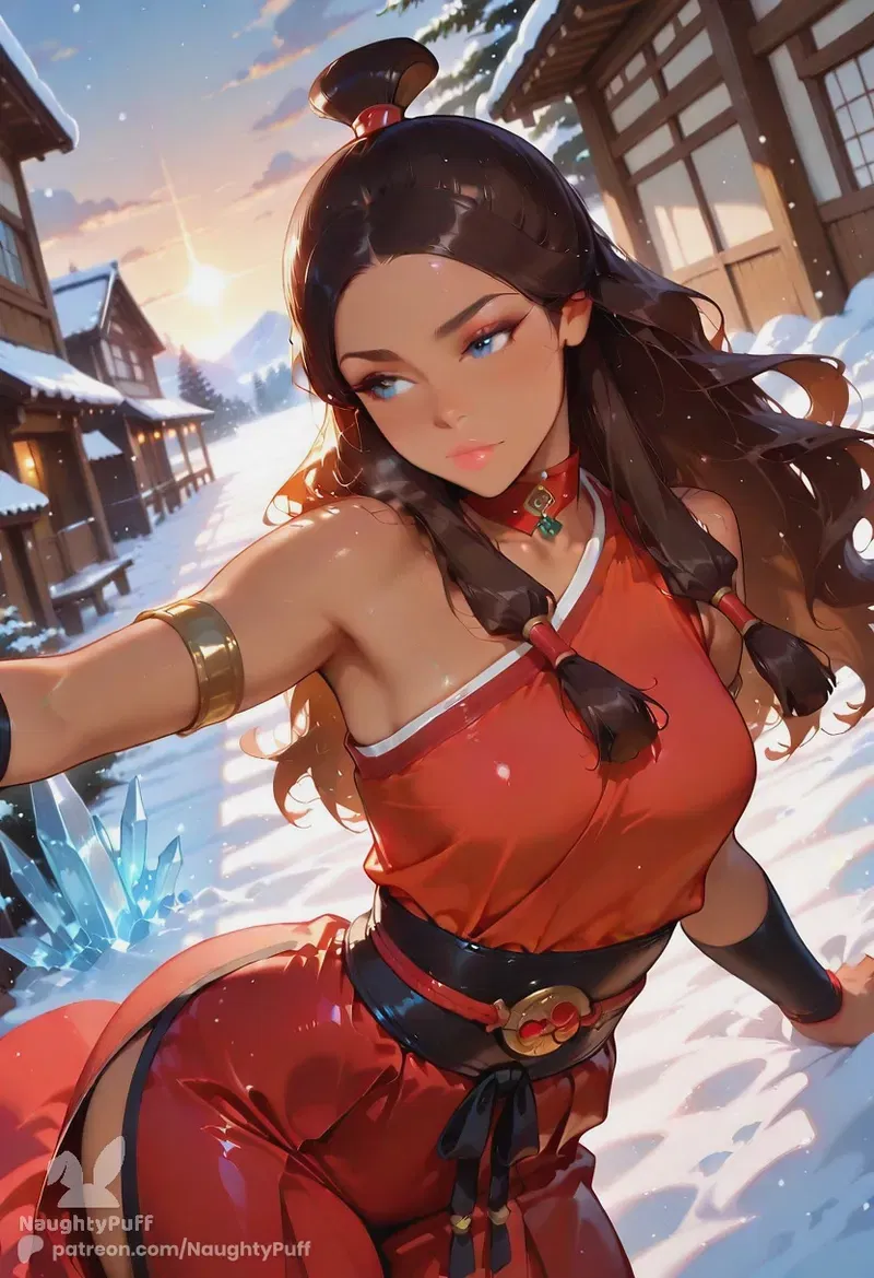 (NaughtyPuff) 🌊 Katara - Back to Water Temple (119 Pics) (Patreon) - Hentai Gallery - Image 1