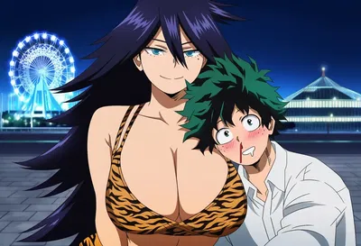 (Sticky) mha - izuku x midnight - Hentai Gallery