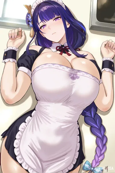 Raiden Shogun / 雷電将軍: Ilustración erótica de Pixify - Galería Hentai