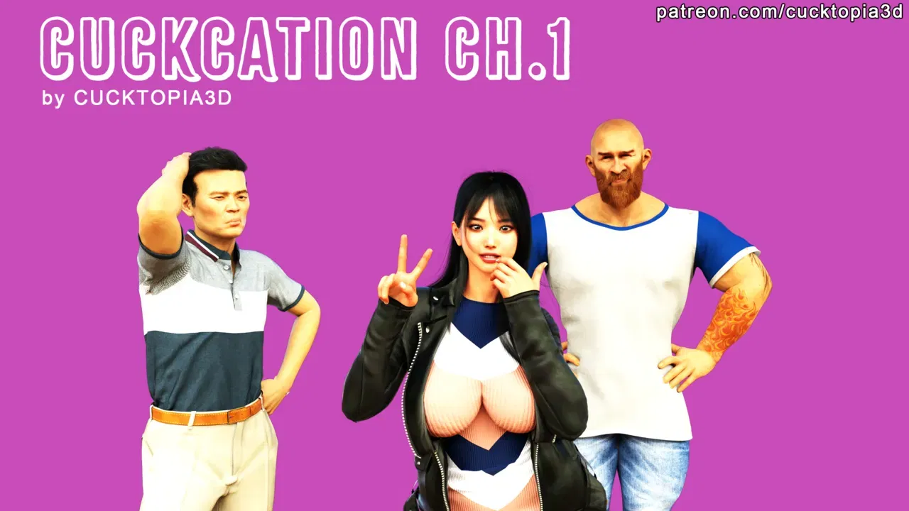 (Cucktopia3D) «Cuckcation», глава 1 (на английском языке) - Хентай галерея - Image 1