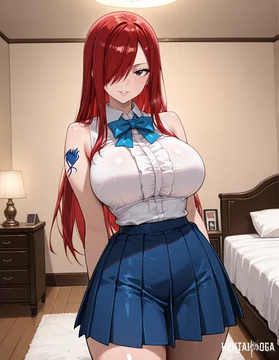 (Request)エルザ・スカーレット Erza Scarlet フェアリーテイル Fairy Tail Sex by HONEY935 - Hentai Gallery