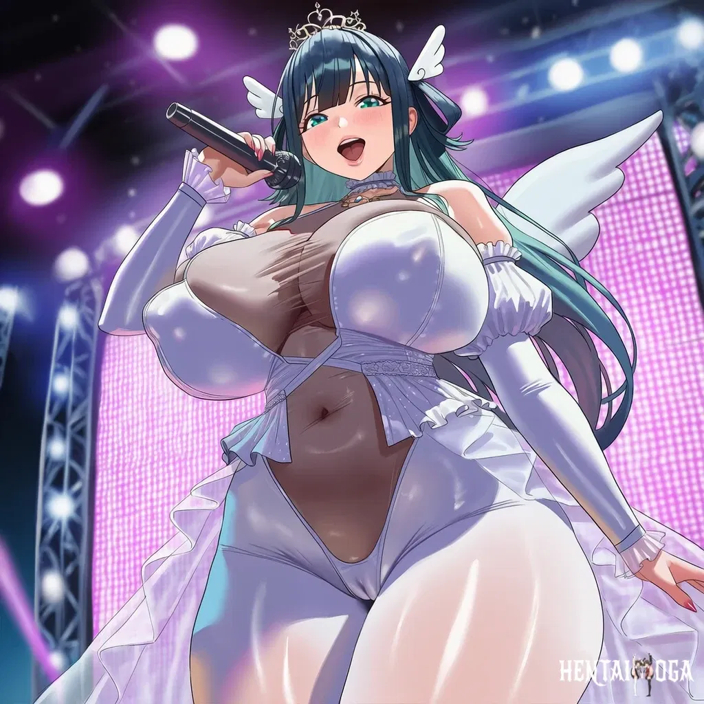 أمانو نيني × BWC Sex من إعداد darkmagic - amano nene indie vtuber vanilla darkmagic - معرض هنتاي - Image 1