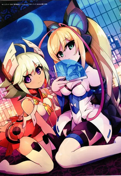 رسومات إضافية لسلسلة Gunvolt - معرض هنتاي