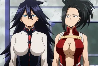 (Sticky) MHA - Midnight & Momo 3P - Hentai Gallery