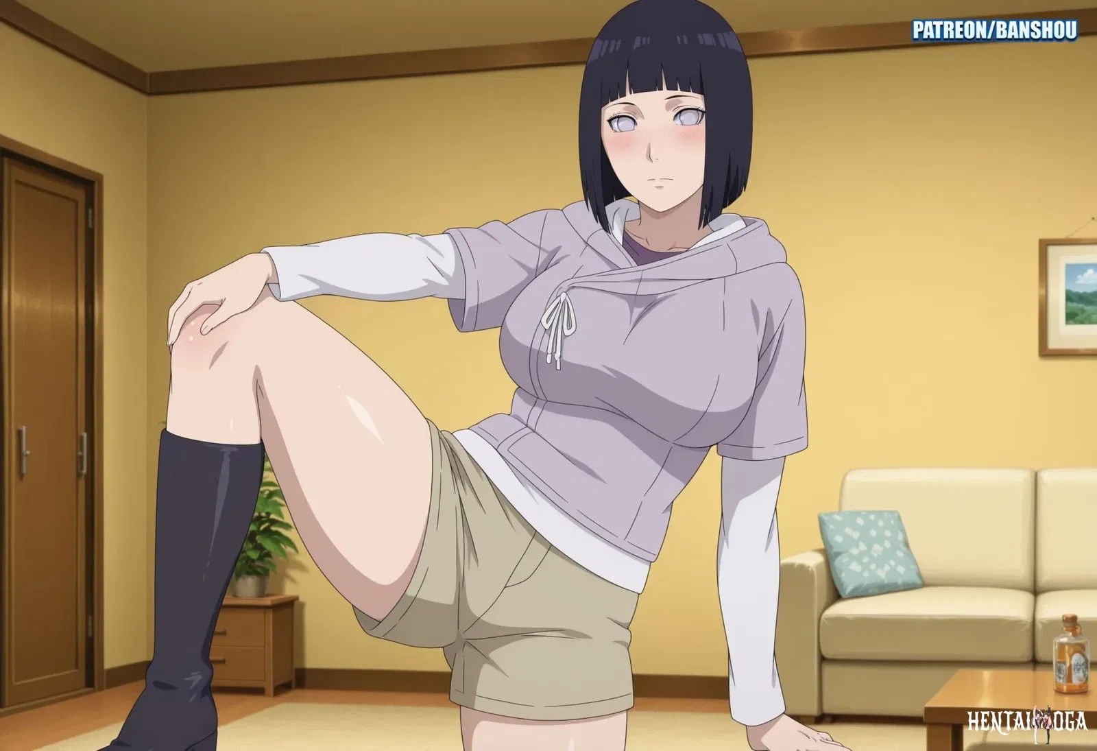 Hinata Hyuga n.º 4: Sexo, por Banshou - Banshou - Galería Hentai - Image 1