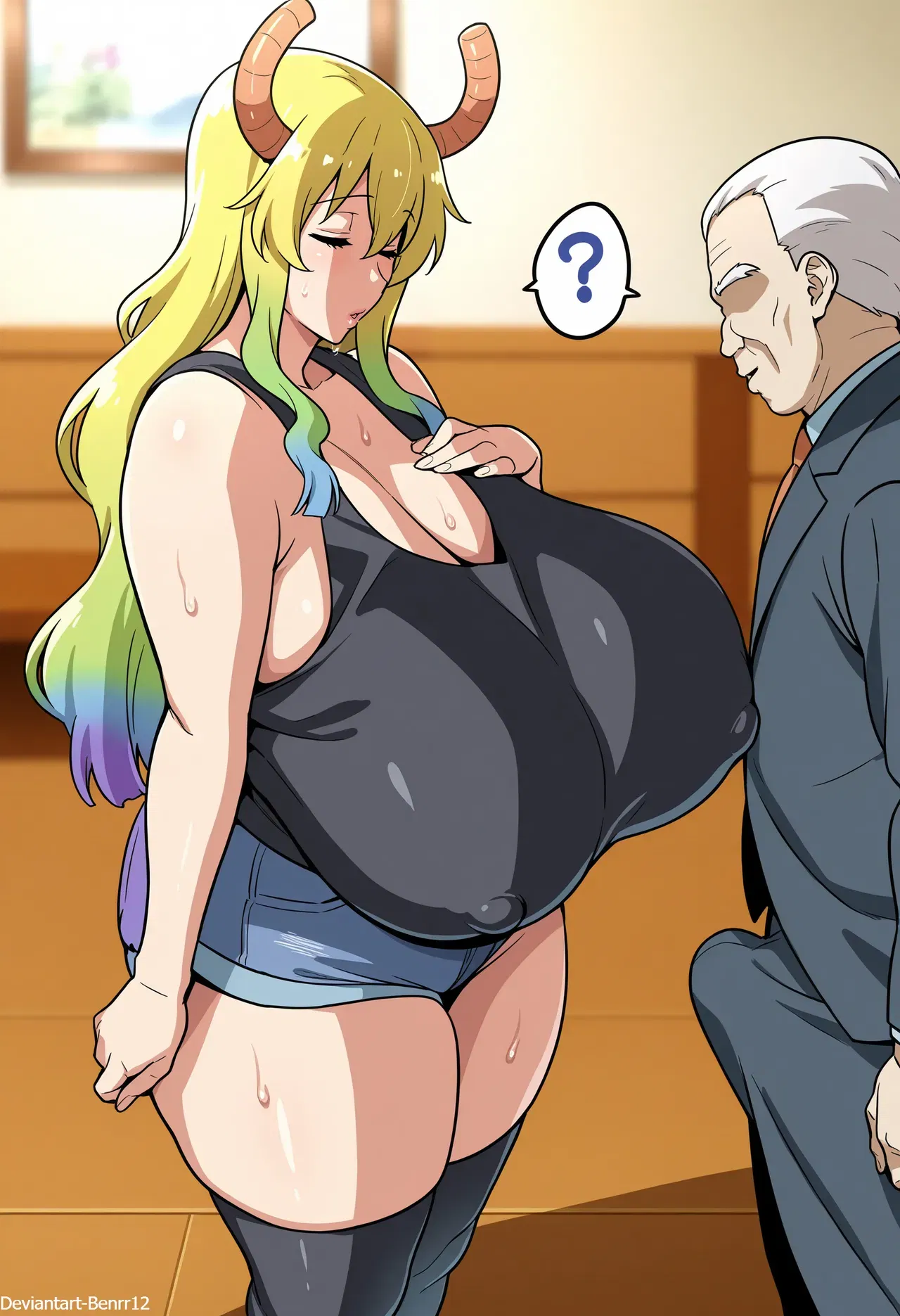 QUY TẮC TRONG NGÔI NHÀ MỚI CỦA ÔNG NỘI SHOUTA - LUÔN LUÔN KHÔNG MẶC QUẦN ÁO, TẮM CÙNG NHAU, NGỦ CÙNG NHAU!! - Thư Viện Hentai - Image 1