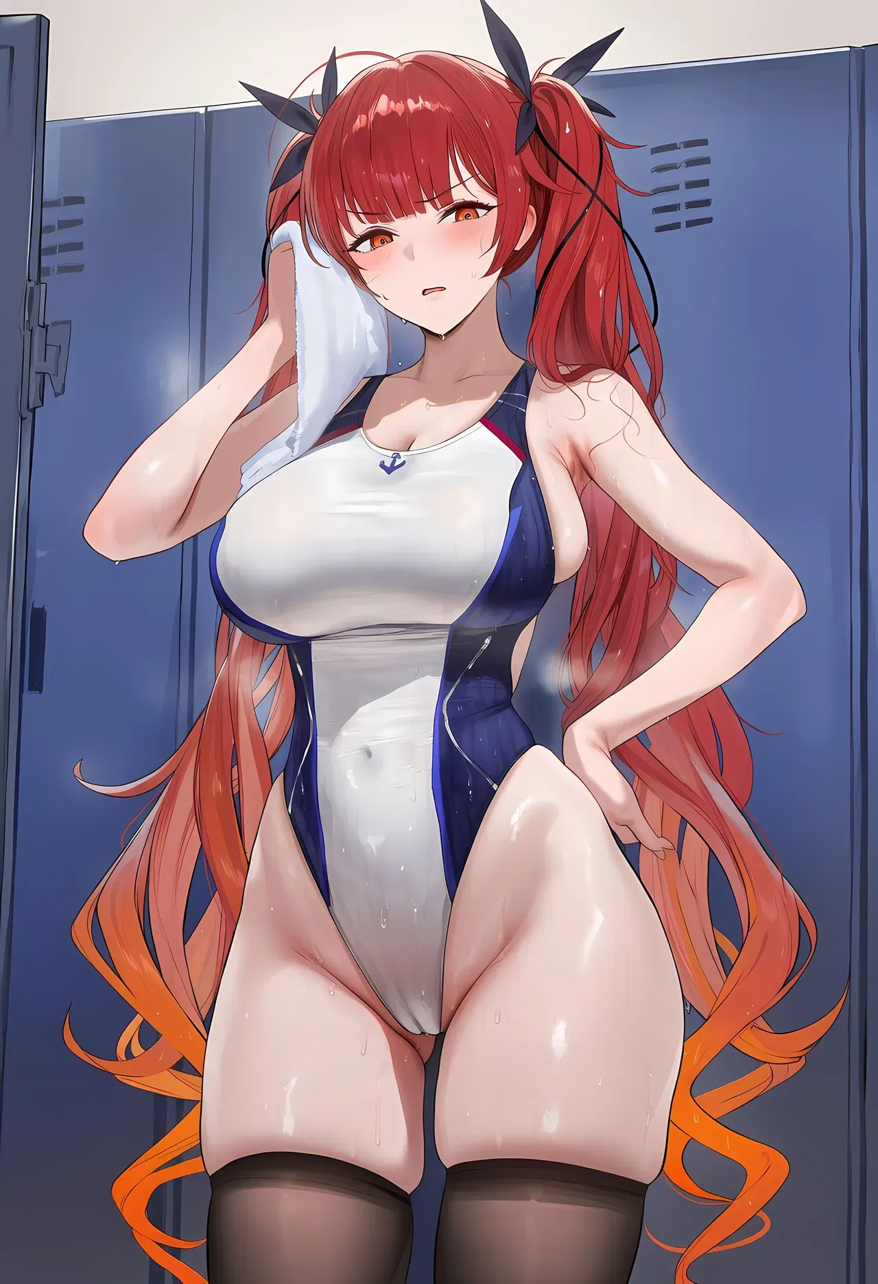 (Patreon) (cMonster) Гонолулу (Купальник) x OLD MAN - Хентай галерея - Image 1