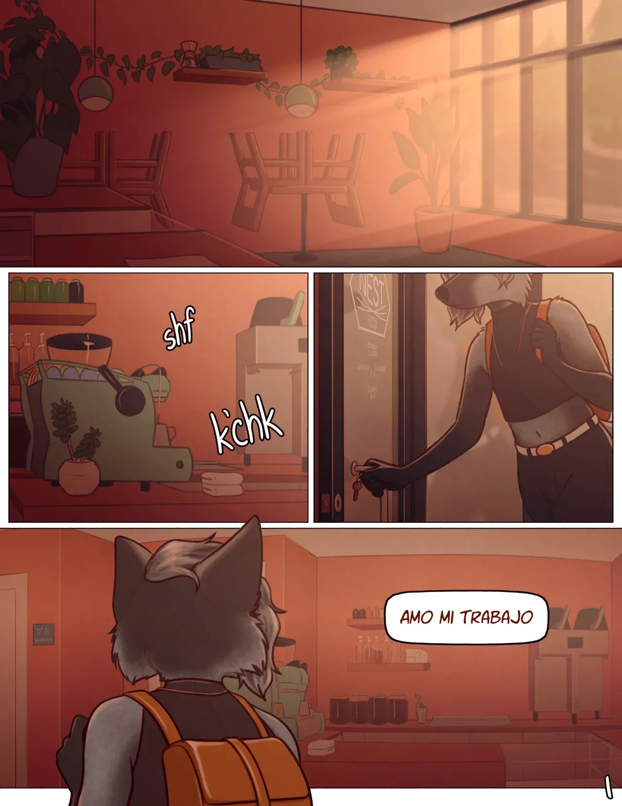 (Glopossum) The Common Grounds (Ongoing) (Spanish) - Hentai Gallery - Image 1