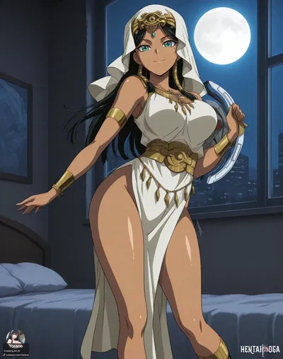 Ishizu Ishtar | Yu-Gi-Oh! Ishizu Ishtar: Ilustración erótica de Yorane - Galería Hentai