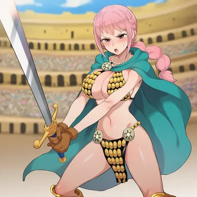 (DarkLust) Ребекка против Диаманте - Хентай галерея