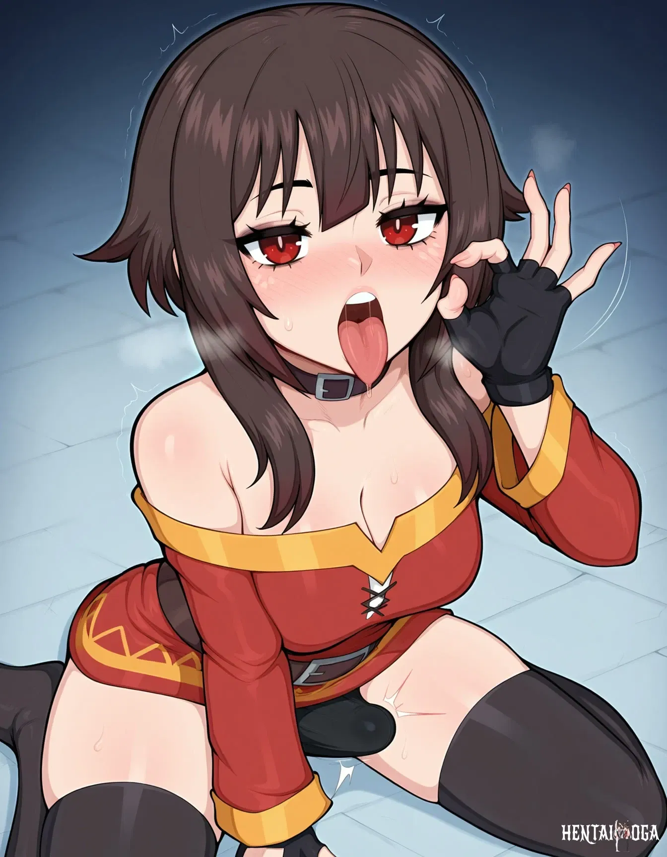 Мегумин | «КоноСуба: Секс» от Foxenpai - KonoSuba Megumin Foxenpai - Хентай галерея - Image 1