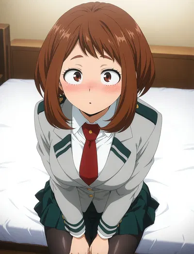 (PafuPafu/H Jam) 麗日お茶子 Ochaco Uraraka 109P (Patreon) - Hentai Gallery