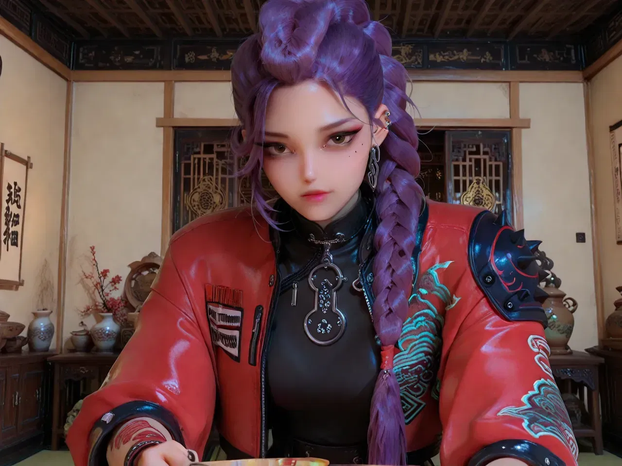 (TrashGer) Rumi KPDH MMF Threesome groupsex - Hentai Gallery - Image 1