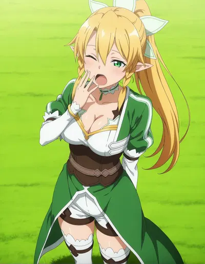 (PafuPafu/H Jam) リーファ Leafa 118P (Patreon) - エロアニメギャラリー