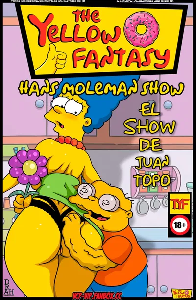 The Yellow Fantasy 18 - Hans Moleman Show (The Simpsons) (English) - Hentai Gallery