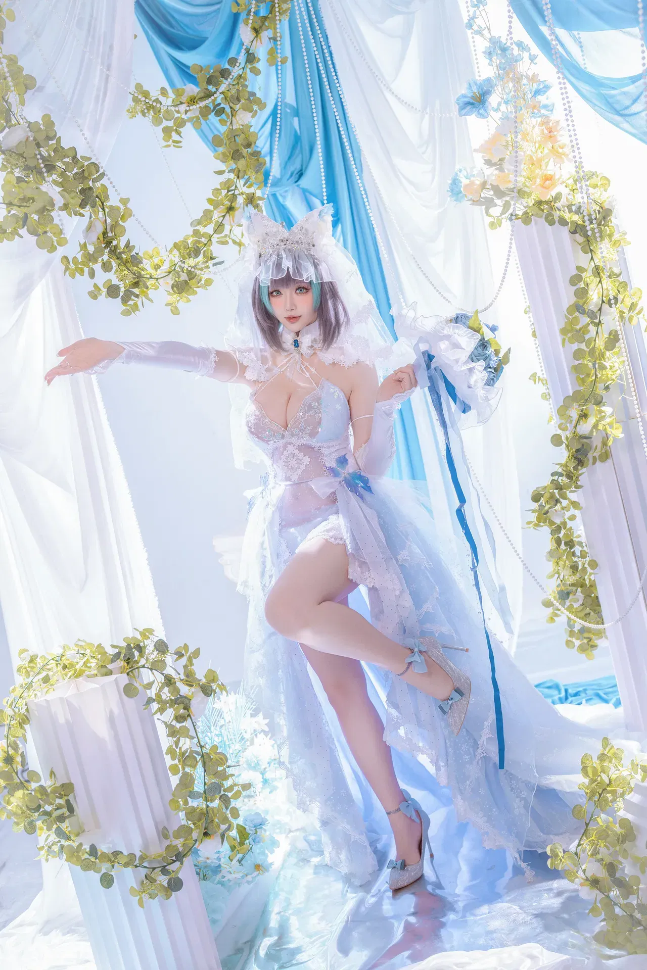 星之迟迟Hoshilily - 25年12月计划C 碧蓝航线 柴郡 - Hentai Gallery - Image 1