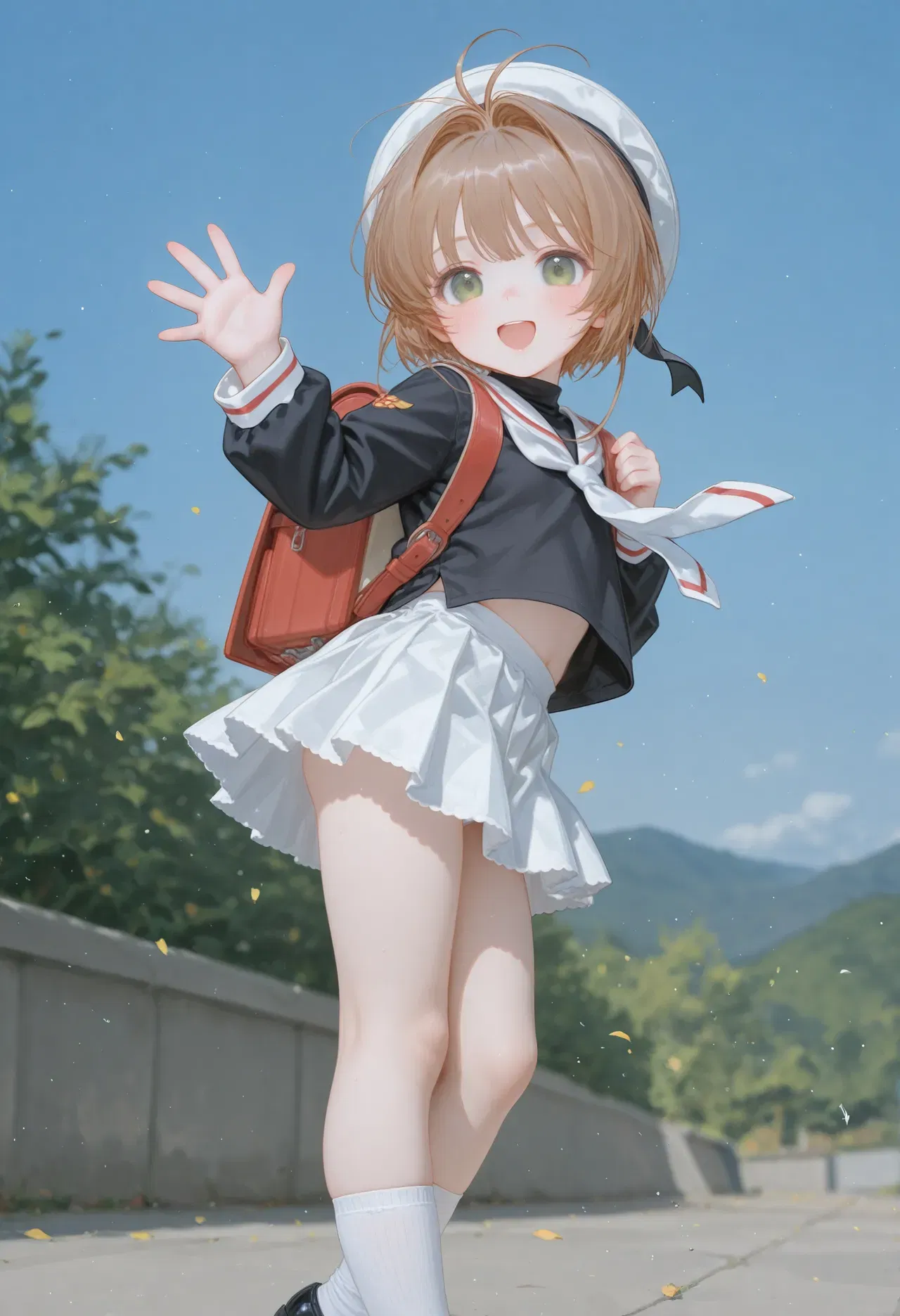 (Mimu) Đồng phục học sinh của Sakura Kinomoto - Thư Viện Hentai - Image 1