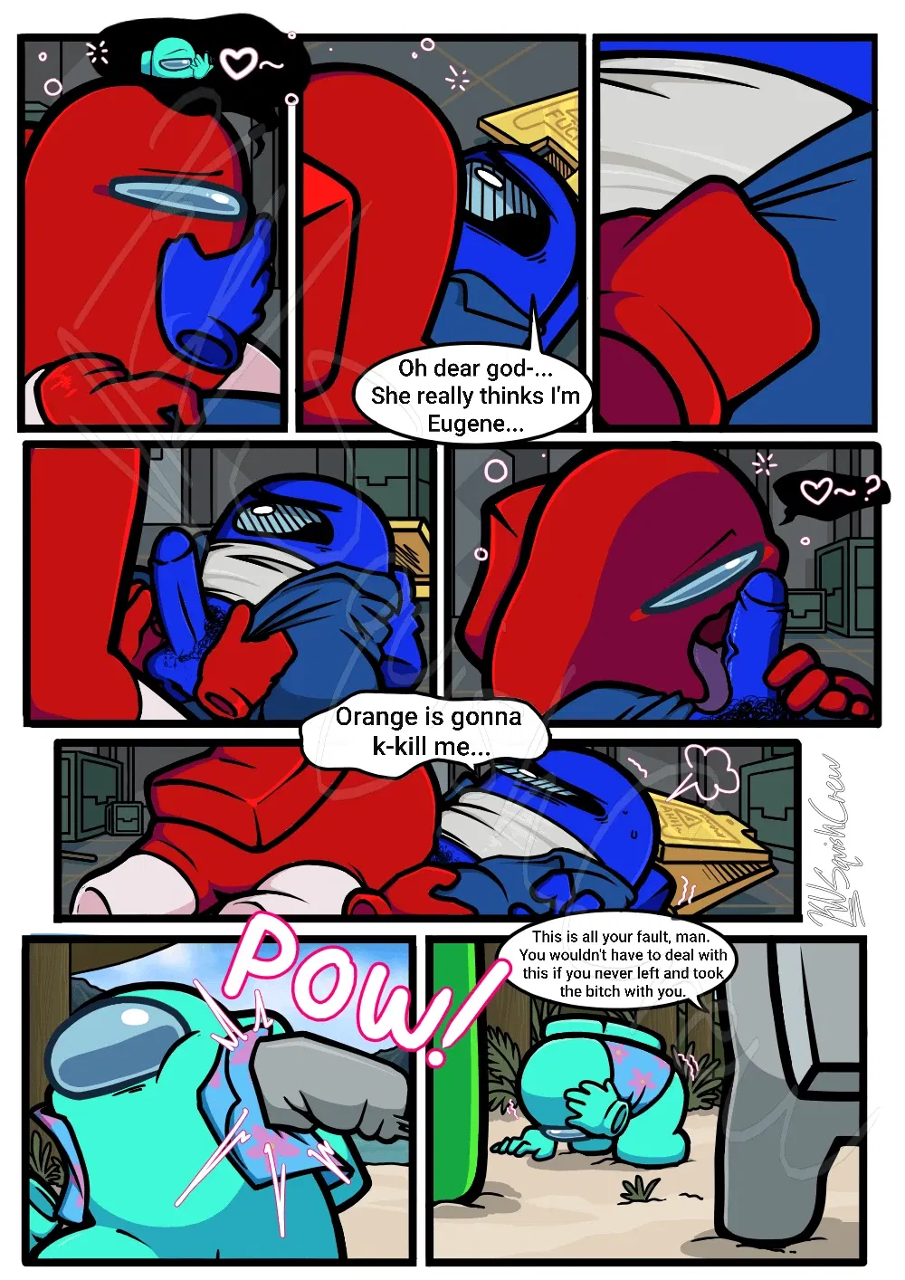 Honeymoon huntdown (REMAINING PARTS) - color - Hentai Gallery - Image 1