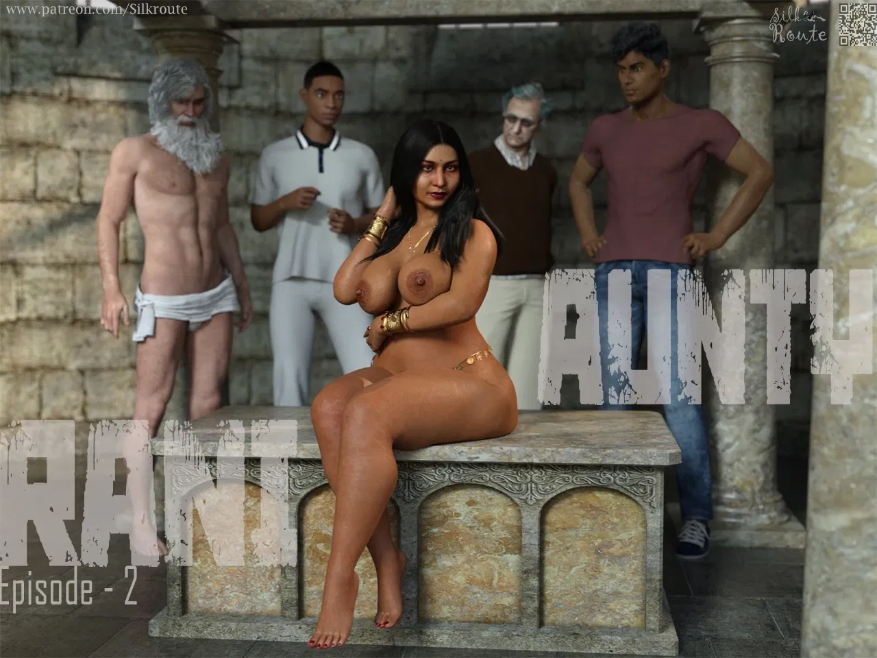 Тетя Рани 02 — Свадьба [ENG] - big breasts big penis cuckold mother small penis 3d - Хентай галерея - Image 1