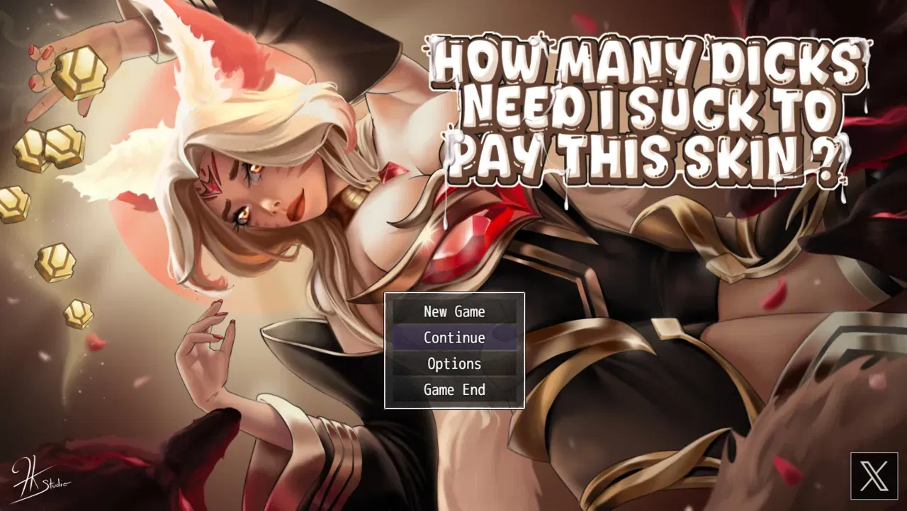 (FKStudio) Tôi phải bú bao nhiêu con cặc mới trả nổi cái skin này? (CG Intro) - Thư Viện Hentai - Image 1