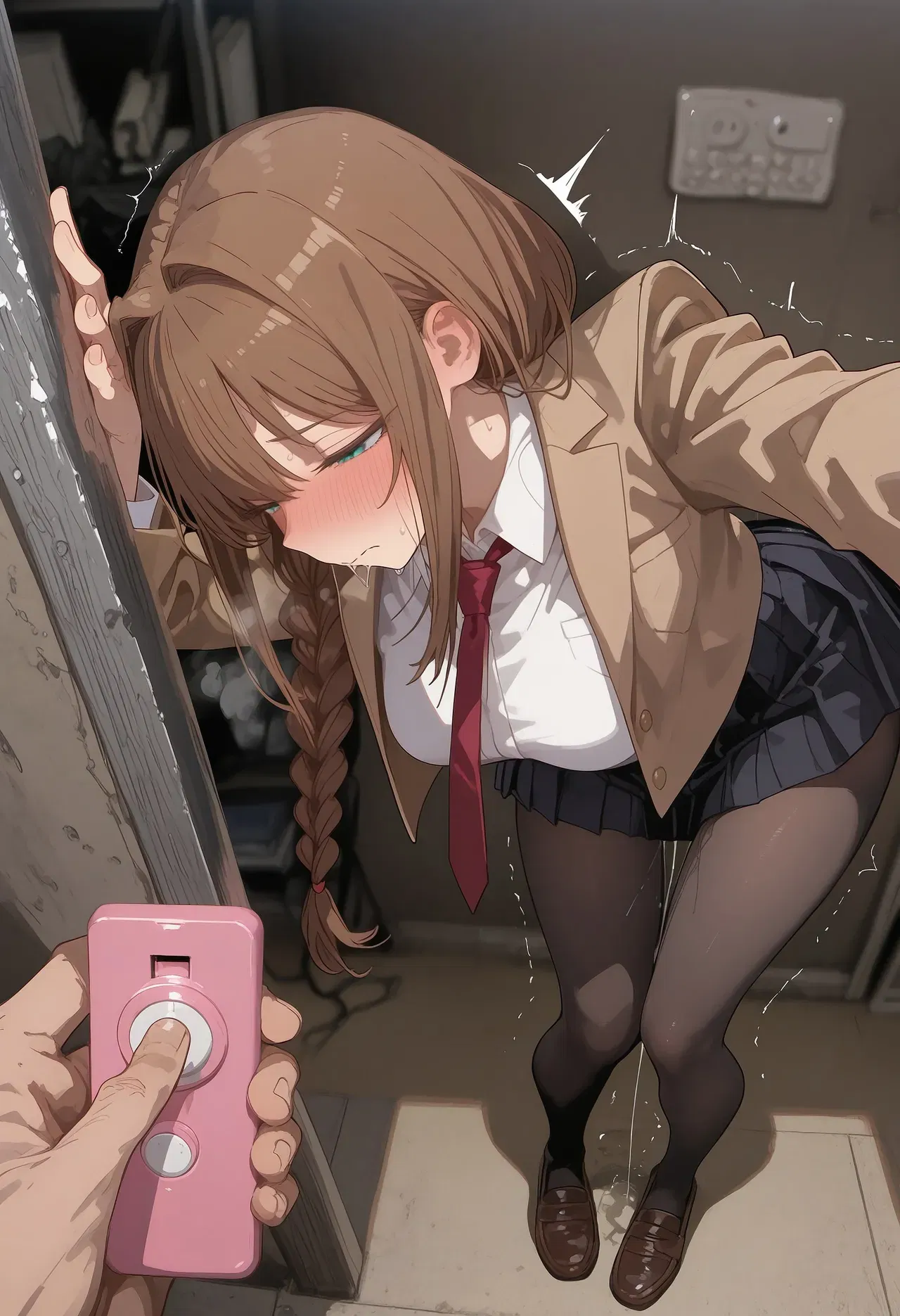 (Amakawa is reflecting.) 午夜的絕頂旋律 井之華六花 340枚 中囯語版 嗯、哈……💕 各位聽眾，晚安……。 今晚的播送……主角是我的淫蕩嬌喘聲。 - Hentai Gallery - Image 1