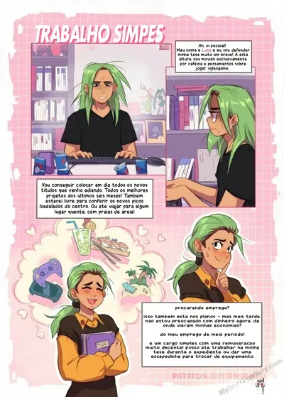 Trabalho Simples Comic - Galeria Hentai