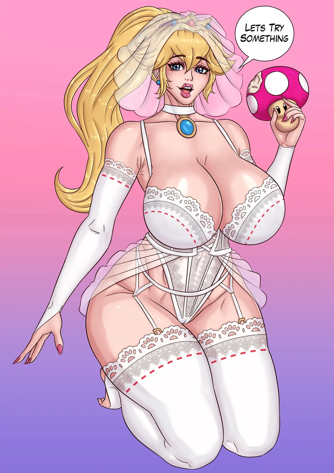 NiraMoli - Princess Peach - Hentai Gallery - Image 1