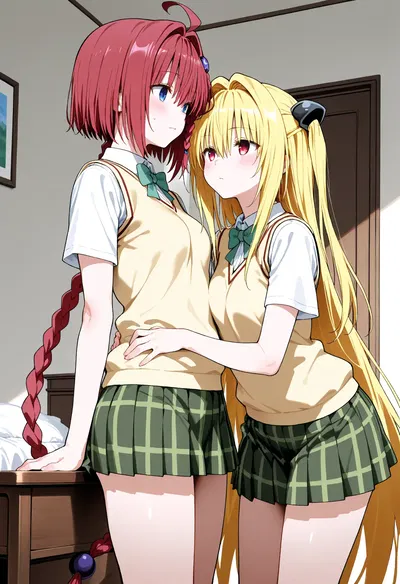 Mea Kurosaki and Konjiki No Yami (Patreon) - Hentai Gallery