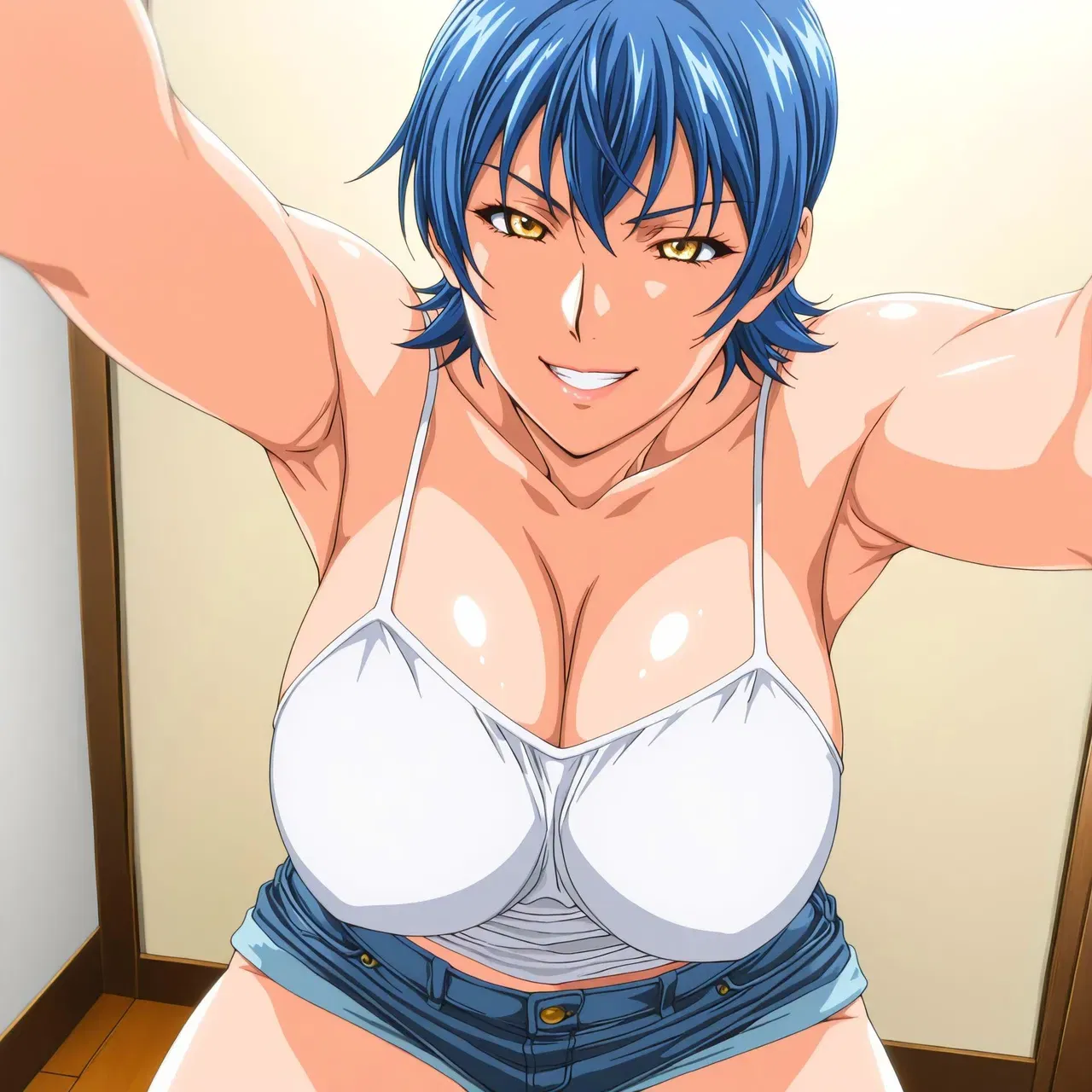 (RE YAMATEMAN) Áo ba lỗ Yuki - Thư Viện Hentai - Image 1