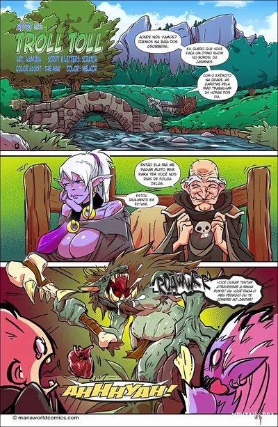 Manaworld – Syx – Pedágio de Trolls - Galeria Hentai