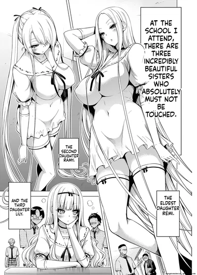Práctica de drenaje con tres hermanas súcubos 1 - Galería Hentai