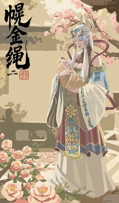 (Stockholm's Rope Story) Golden Pliable Rope - Hentai Gallery