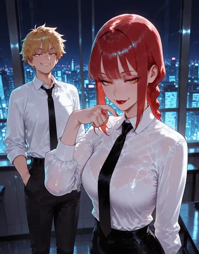 Makima DOM - SUB (Noctorella) - Hentai Gallery