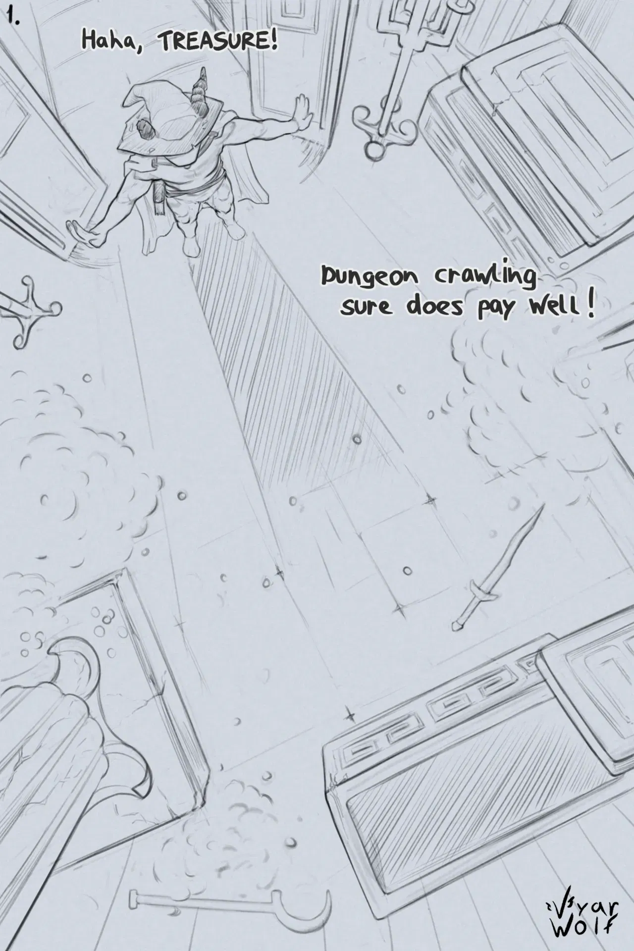 (VyarWolf) Gilded Cage - Hentai Gallery - Image 1