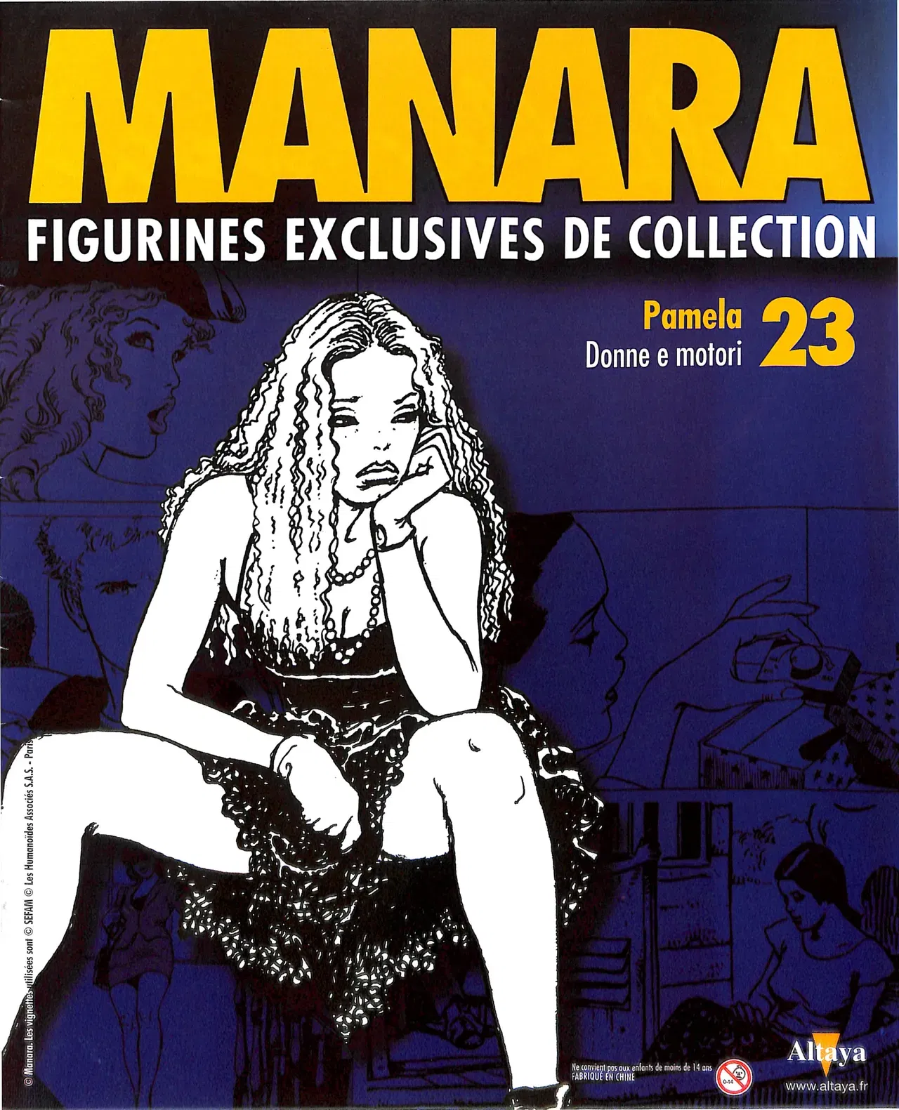 (ミロ・マナラ) フィギュア #23：パメラ - ドンネ・エ・モトーリ（フランス語） - エロアニメギャラリー - Image 1