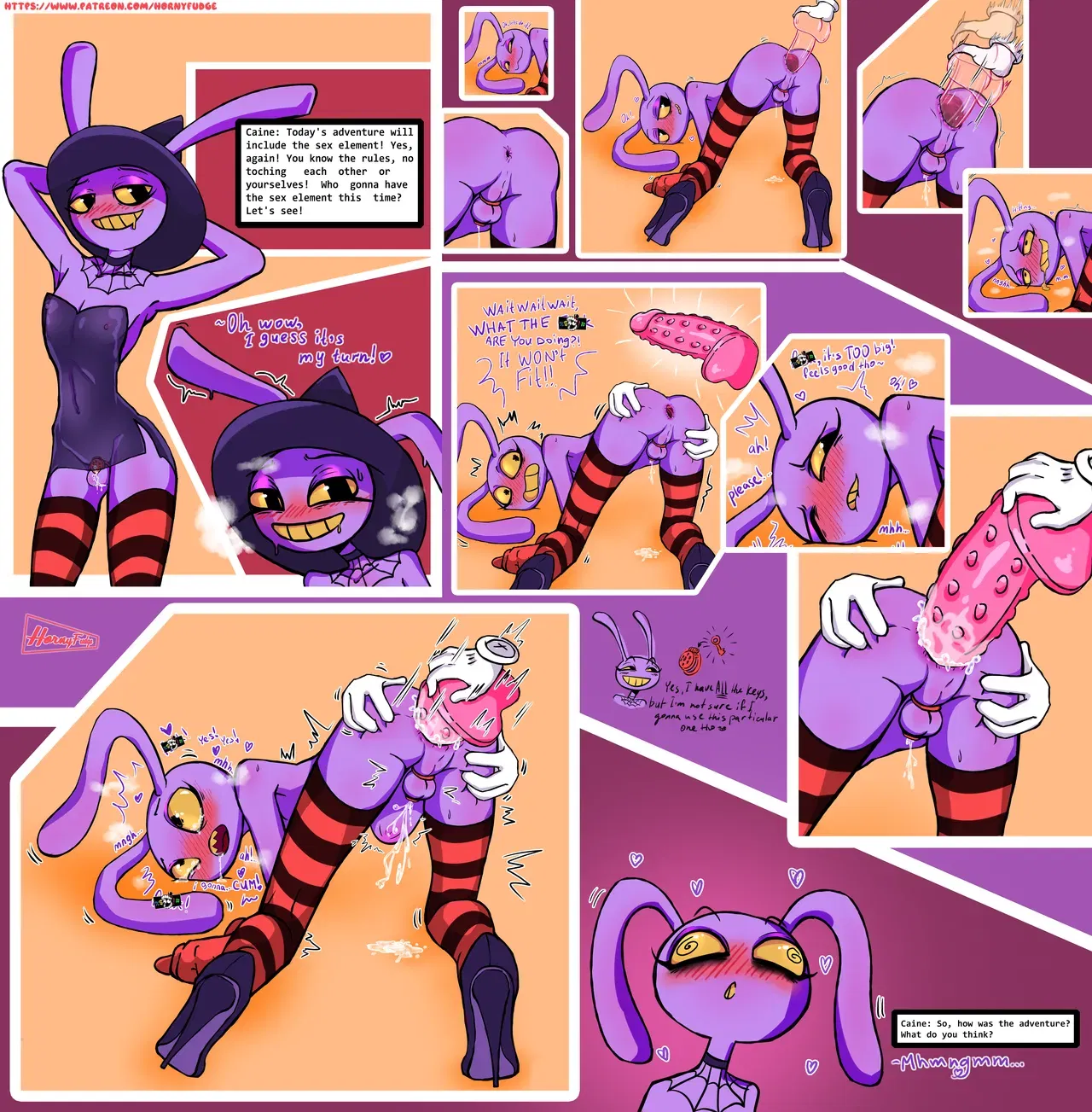 (HornyFudge) Bộ sưu tập ảnh của Jax (The Amazing Digital Circus) - Thư Viện Hentai - Image 1