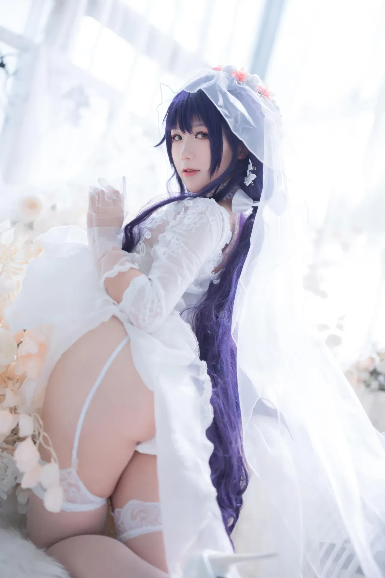 樱落酱w 碧蓝航线 吾妻花嫁 - Hentai Gallery - Image 1