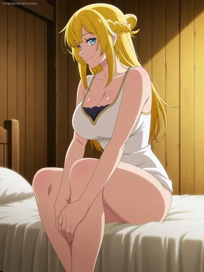 (artkoikoi) (Solicitud) Rizlet de Loggervia | Expulsado del grupo del héroe, decidí llevar una vida tranquila en el campo (Conjunto 02) - Galería Hentai