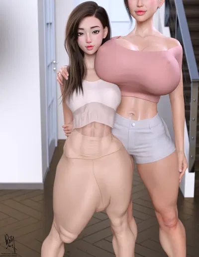 Hana & Asuka - Heat - Hentai Gallery