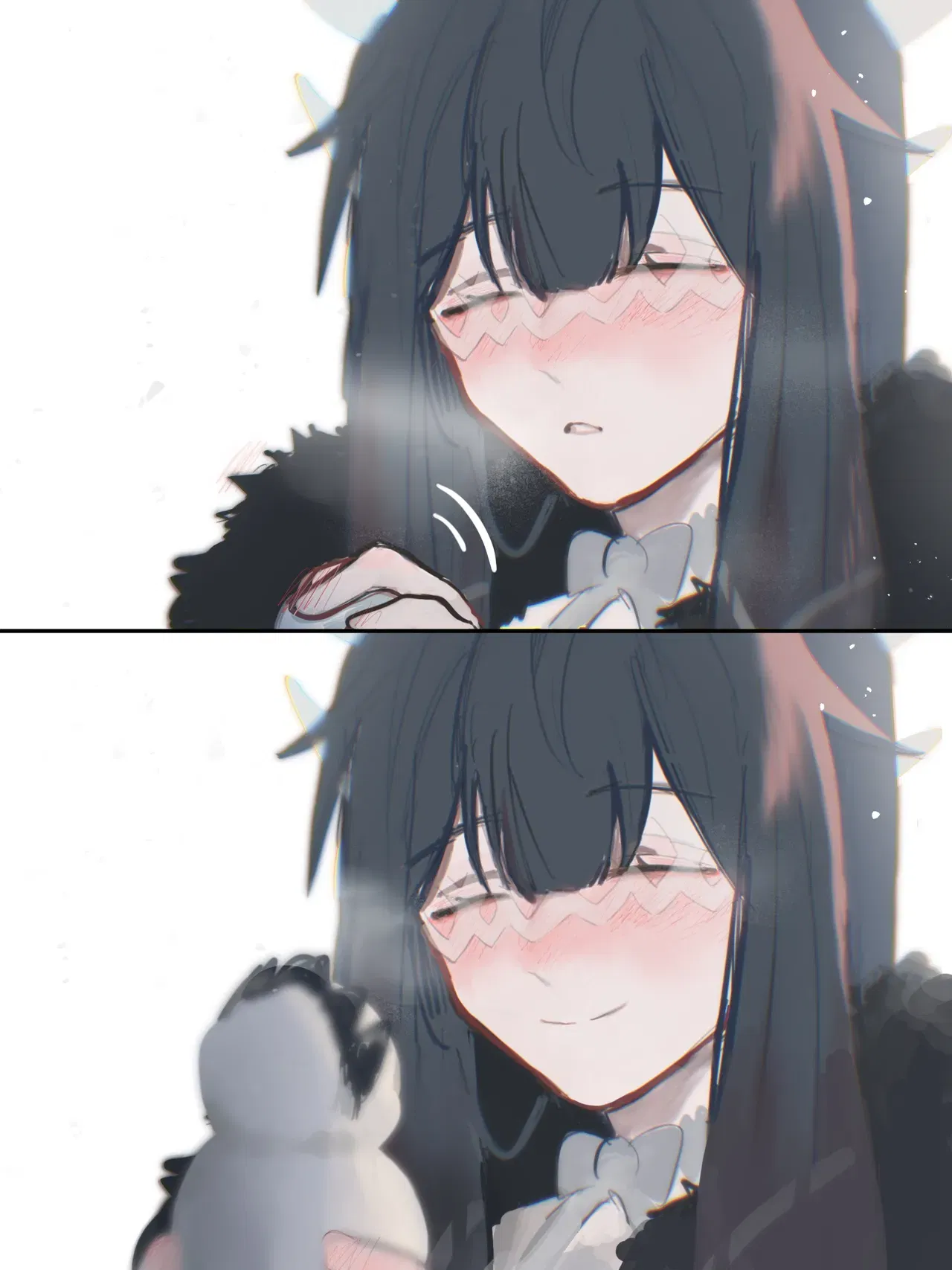 (Циминь) Их история произошла зимой (Genshin Impact) - Хентай галерея - Image 1