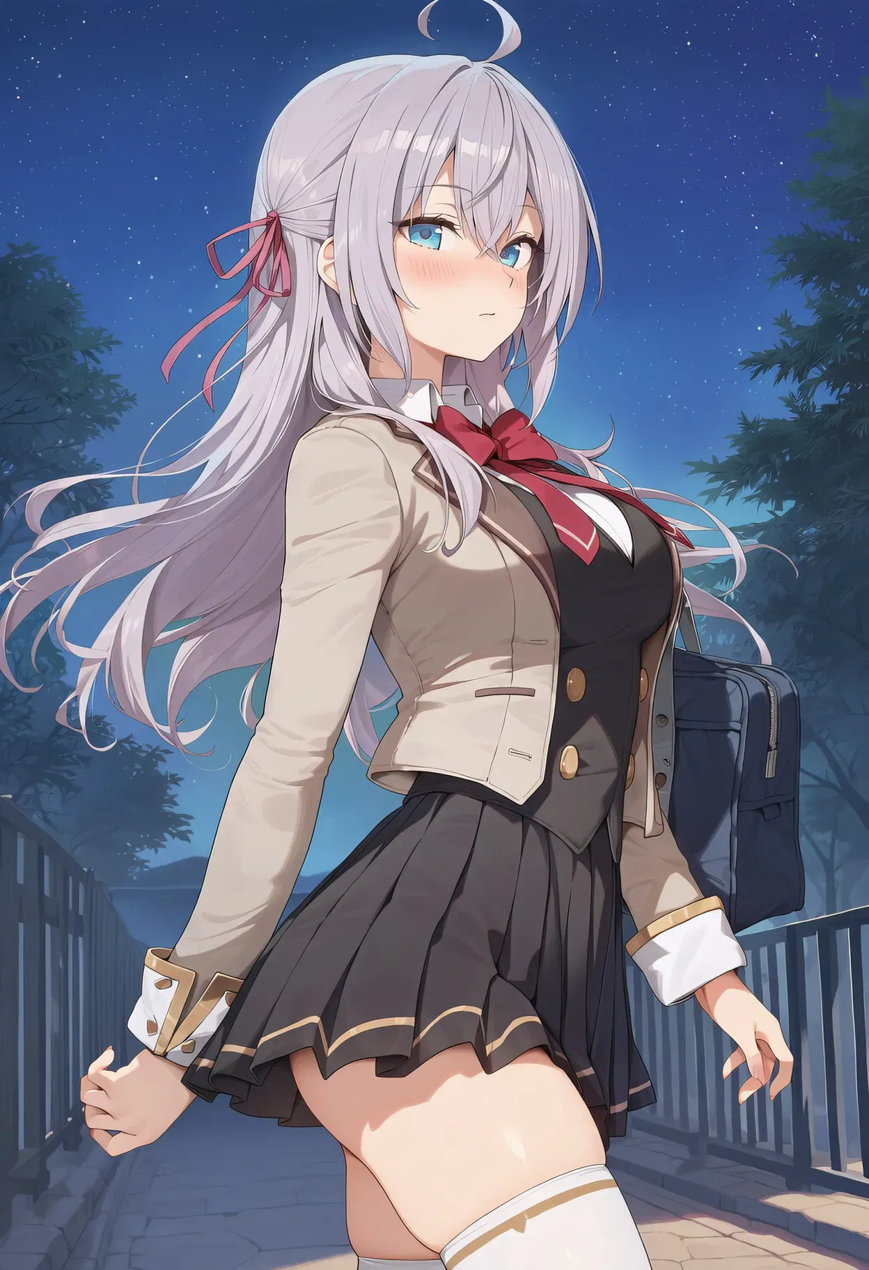 (Noi) Aria, violada na rua à noite - Galeria Hentai - Image 1