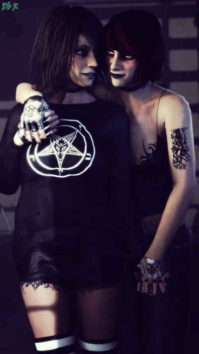 (Deadbolt Returns) Heather Loves Herself (Futa/Selfcest) (Sextape in Hell) - Hentai Gallery