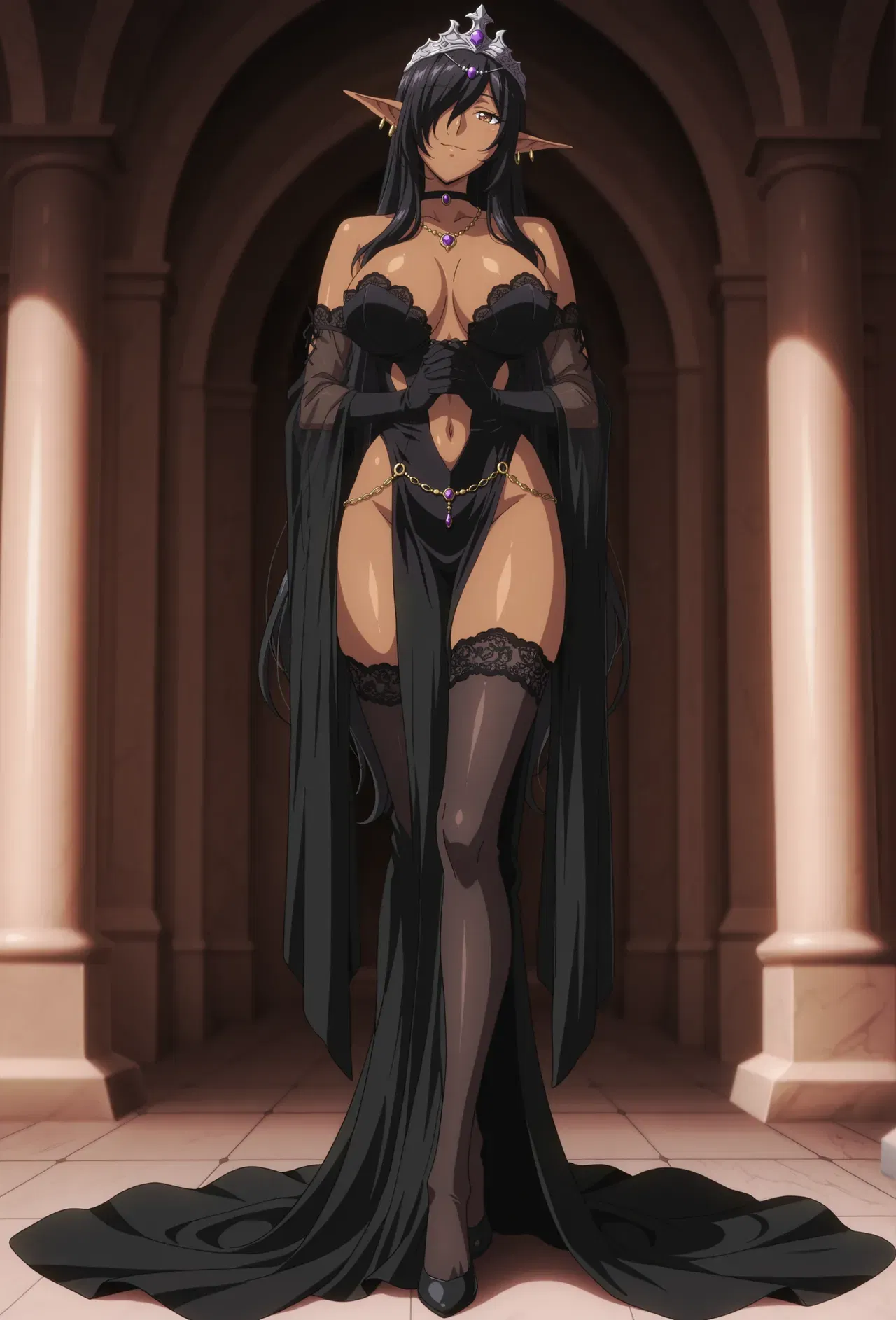 (GalahaTable/Lucy/Meowu laha) Olga 🖤 - Hentai Gallery - Image 1