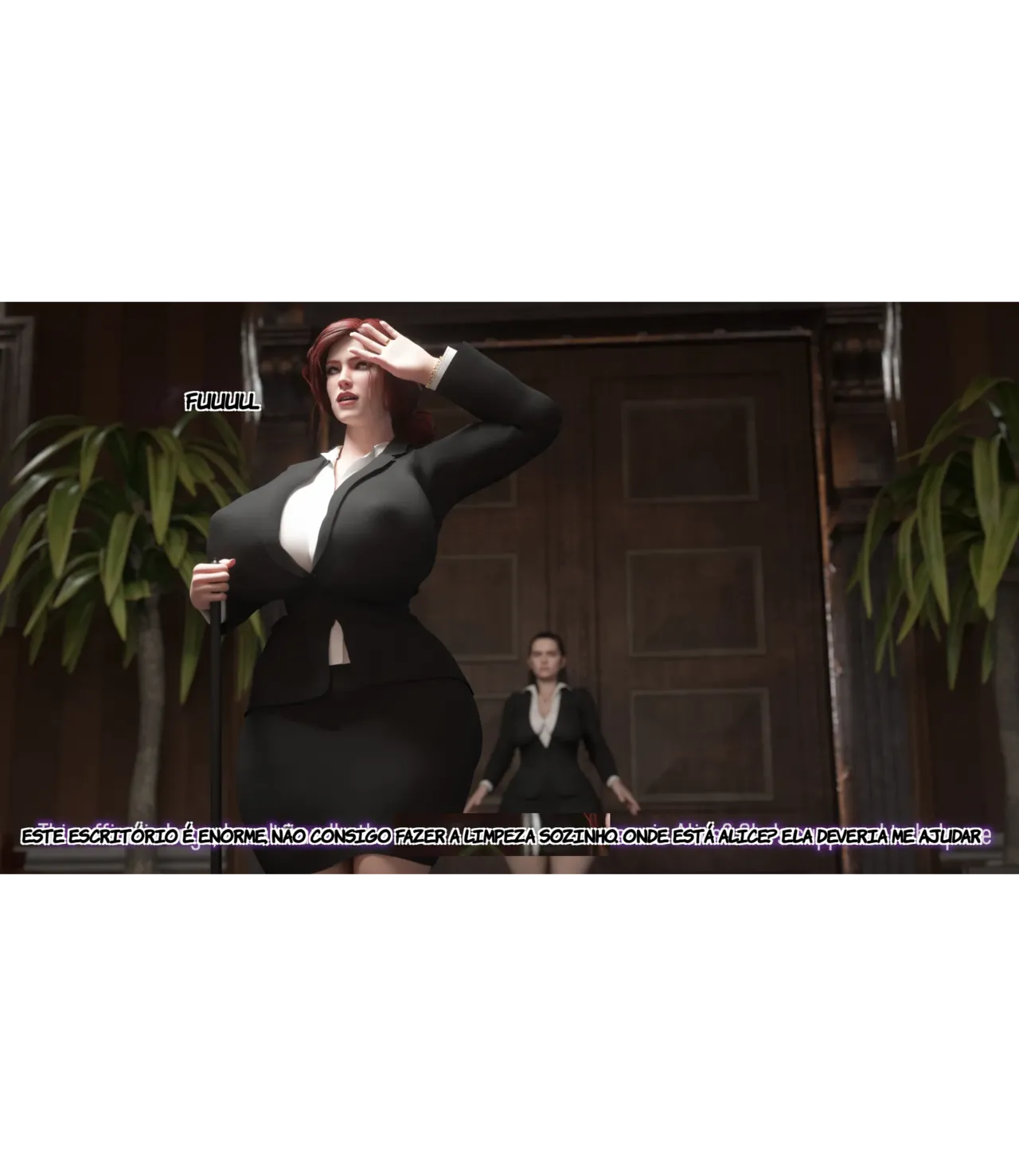 (IceDev) Treinamento Sexual das Esposas - Noite de Sexo no Escritório, Parte 1 (Star Wars, The Witcher) (TR-63) (Português do Brasil) - Galeria Hentai - Image 1