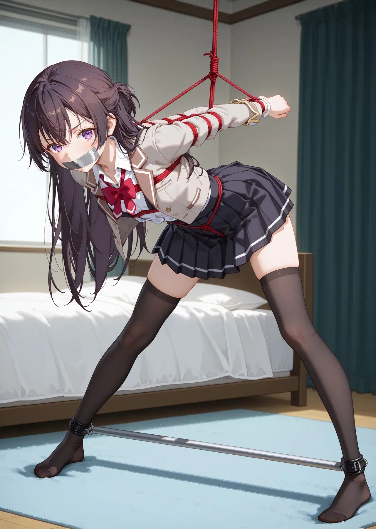 (CheerOtter) 2025.08.22 周防有希束缚 - Hentai Gallery - Image 1