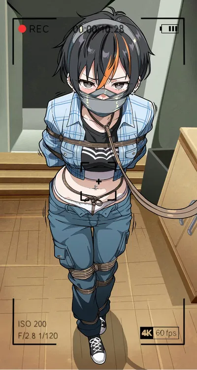 (nhiều nghệ sĩ) trói buộc, BDSM, bịt miệng và dây thừng - Thư Viện Hentai