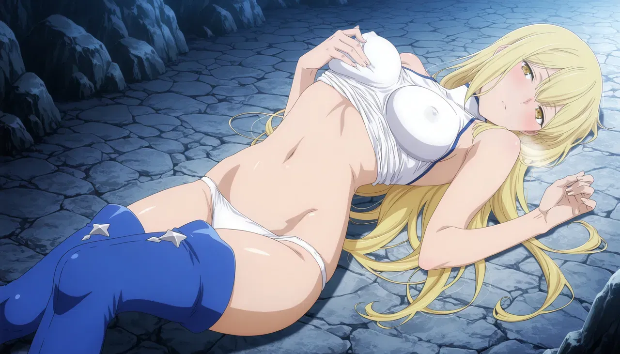 (Родственник генератора) Айс Валленштейн (Danmachi) - Хентай галерея - Image 1